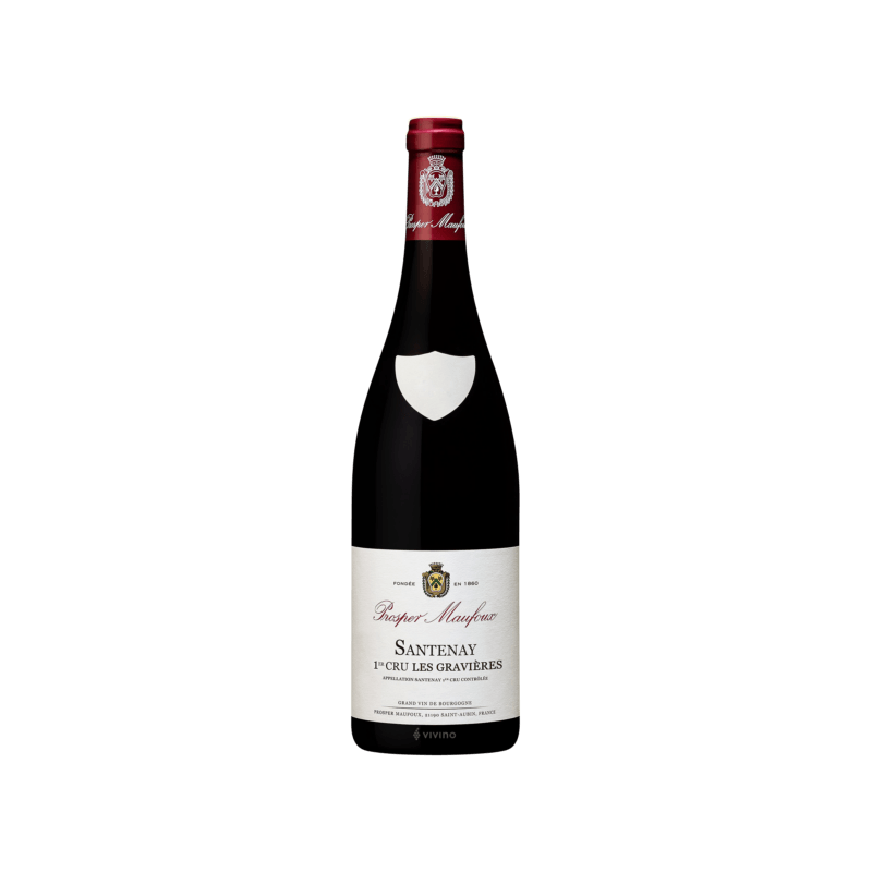 Santenay 1er Cru 1981 Gravières Prosper Maufoux 75 cl 89,00 € 1981 chez Millésimes à la Carte