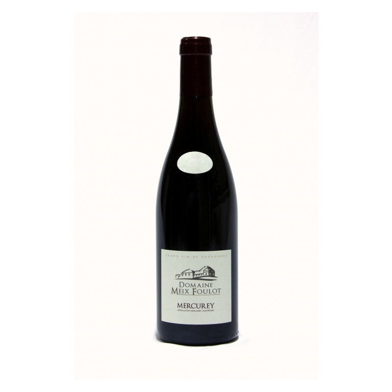 Mercurey Rouge 2020 Domaine du Meix Foulot 75 CL 22,50 € Vins de Bourgogne chez Millésimes à la Carte