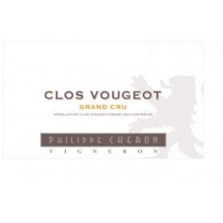 Clos de Vougeot Grand Cru 2018 Philippe Chéron 75 cl 179,00 € Côte de Nuits chez Millésimes à la Carte