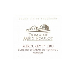 Mercurey Premier Cru Clos du Château de Montaigu 2020 Domaine du Meix Foulot 75 cl 32,00 € Bourgogne chez Millésimes à la Carte