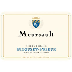 Meursault 2021 Domaine Bitouzet Prieur 75 cl 48,00 € Côte de Beaune chez Millésimes à la Carte