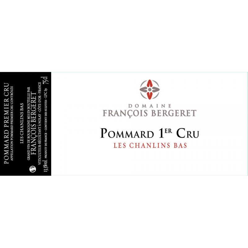 Pommard 1er cru Les Chanlins Bas 2021 Domaine François Bergeret 75 cl 65,00 € Côte de Beaune chez Millésimes à la Carte