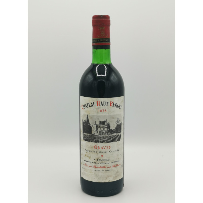 Château Haut Bergey 1976 Graves 73 cl 79,00 € 1976 chez Millésimes à la Carte