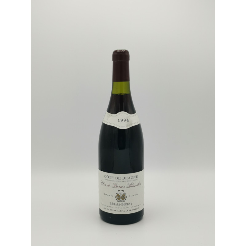 Côte de Beaune Clos de Pierres Blanches 1994 Gérard Dougny 75 cl 55,00 € 1994 chez Millésimes à la Carte