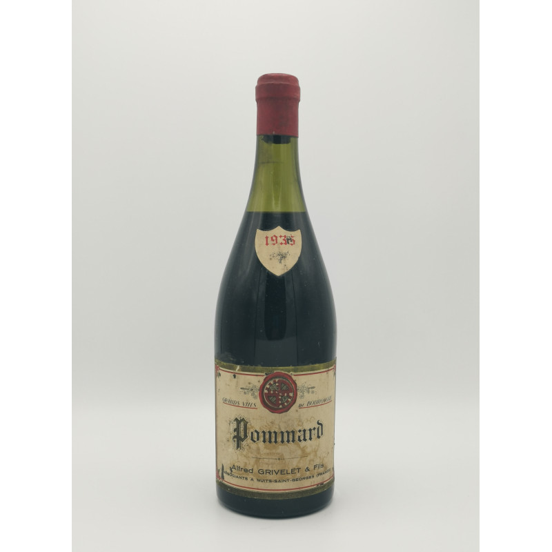 Pommard 1935 Grivelet Père & Fils 75 cl 349,00 € 1935 chez Millésimes à la Carte