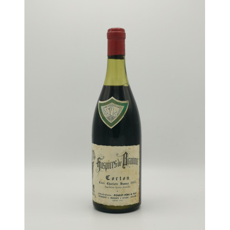 Corton 1955 Grand Cru Cuvée Charlotte Dumay Hospices de Beaune75cl 665,00 € 1955 chez Millésimes à la Carte