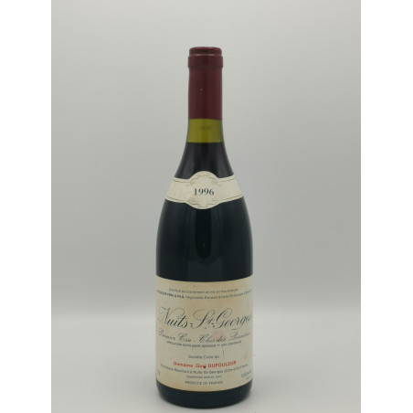 Nuits Saint Georges 1er Cru Clos Des Perrières 1996 Domaine Guy Dufouleur 75 cl 119,00 € 1996 chez Millésimes à la Carte