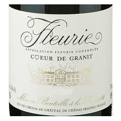 Fleurie Cœur de Granit 2022 Château de Chénas 75 cl 9,90 € Beaujolais chez Millésimes à la Carte