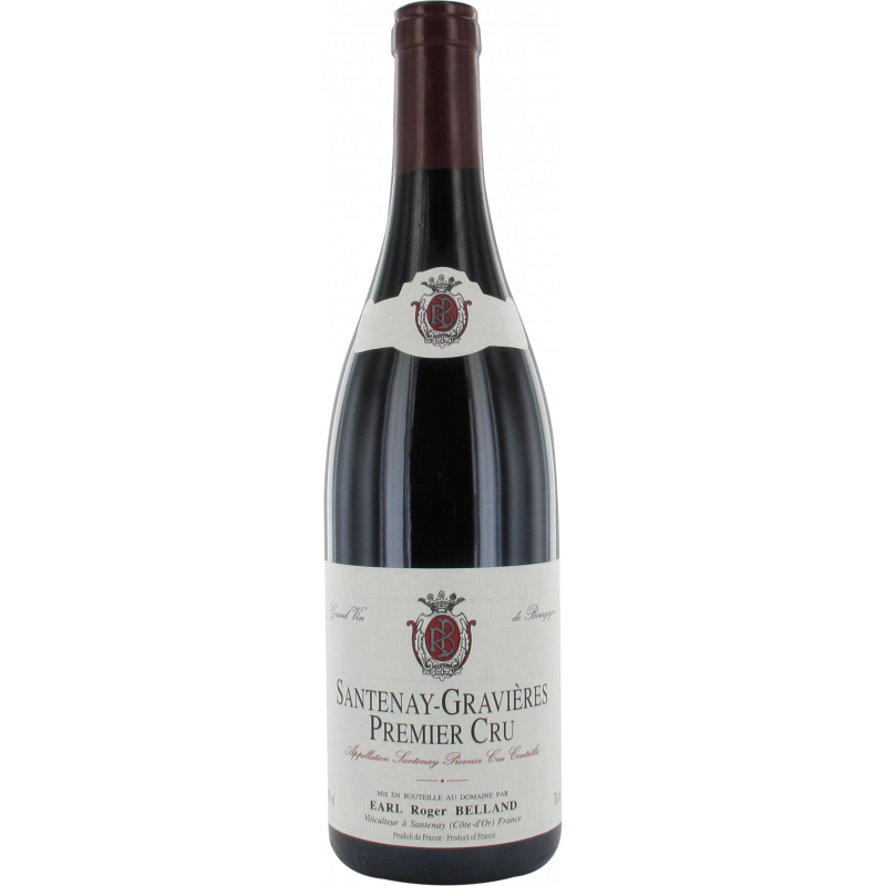 Santenay 1er Cru Gravières 2022 Domaine Roger Belland 75 cl 36,00 € Côte de Beaune chez Millésimes à la Carte