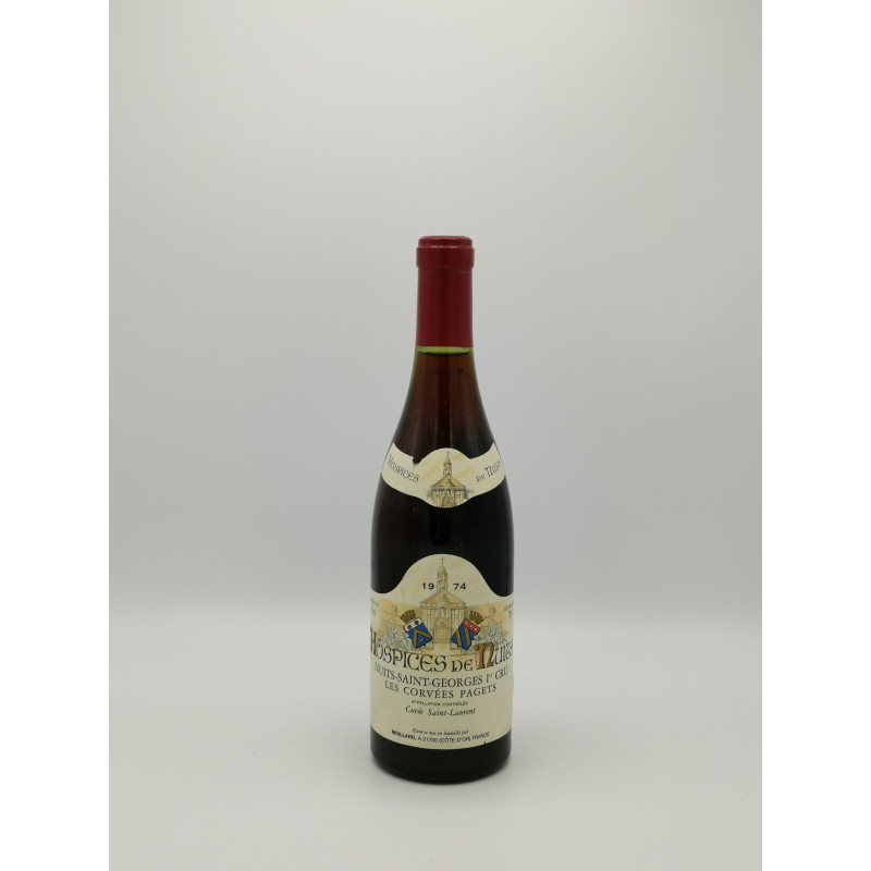 Nuits Saint Georges 1er Cru Les Corvées Pagets cuvée Saint Laurent 1974 Hospices de Nuits 75 cl 175,00 € 1974 chez Millésimes...