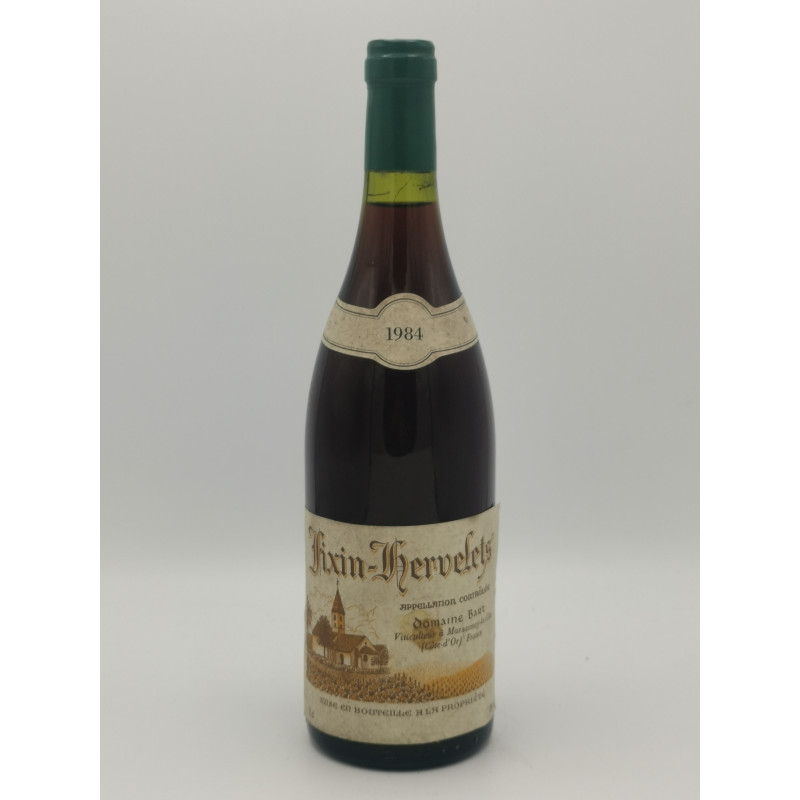 Fixin Hervelets 1984 Domaine Bart 75 cl 135,00 € 1984 chez Millésimes à la Carte