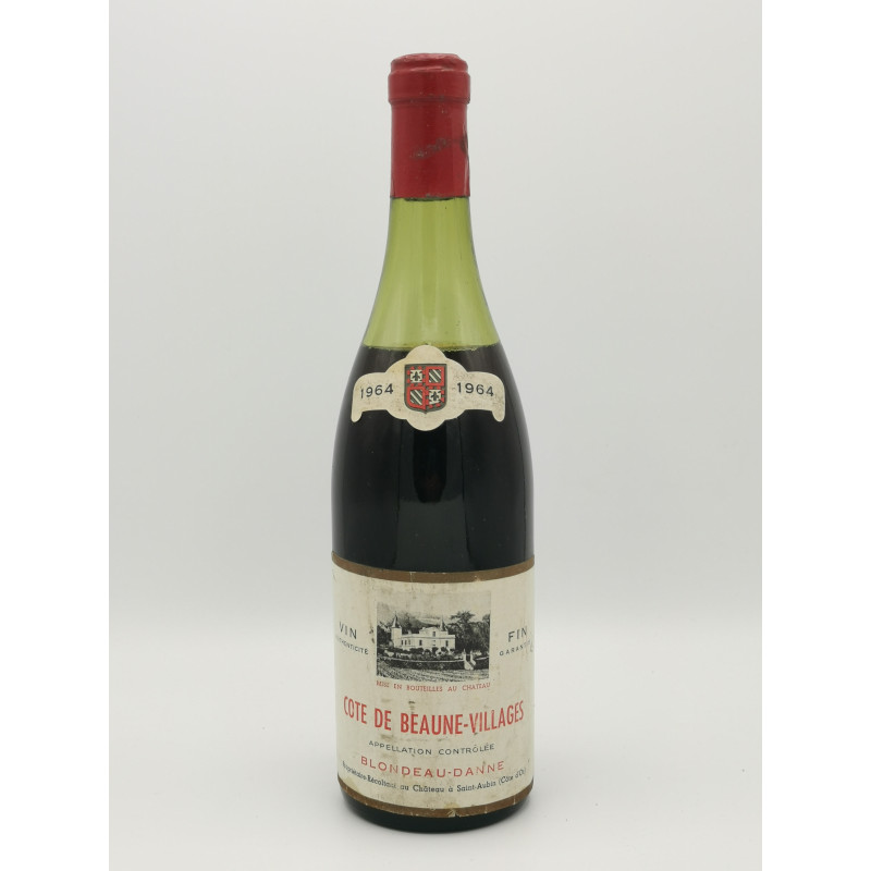 Côte de Beaune Villages 1964 Blondeau Danne 75 cl 115,00 € 1964 chez Millésimes à la Carte