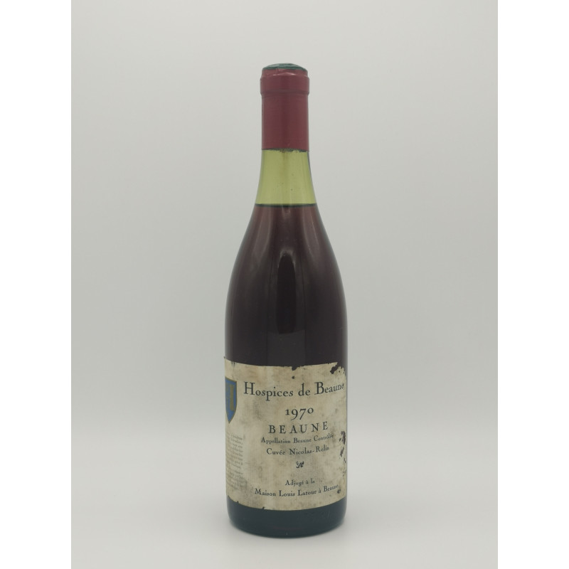 Beaune Cuvée Nicolas Rolin 1970 Hospices de Beaune 75 cl 205,00 € 1970 chez Millésimes à la Carte