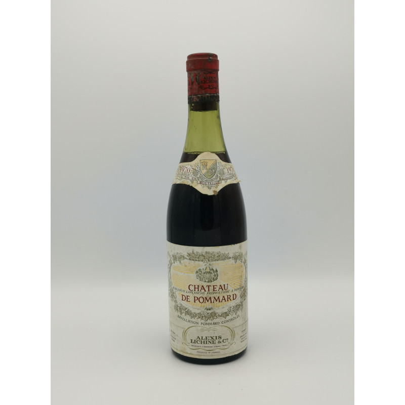 Pommard 1970 Château de Pommard - Alexis Lichine 75 cl 125,00 € 1970 chez Millésimes à la Carte