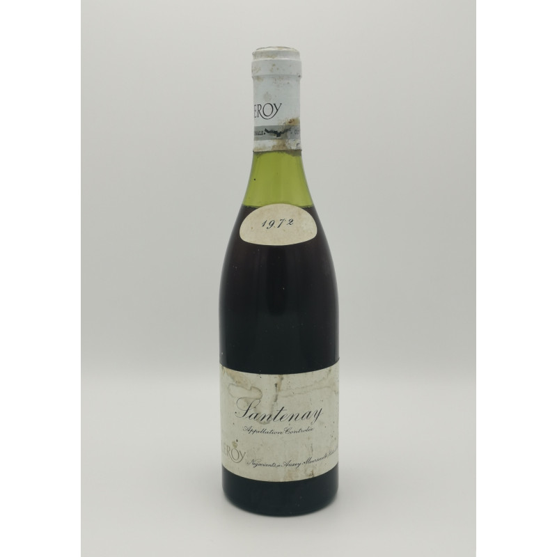 Santenay 1972 Leroy 75 cl 900,00 € 1972 chez Millésimes à la Carte