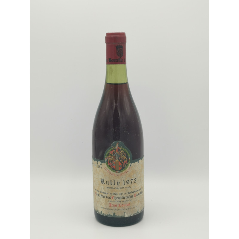 Rully 1972 Jean Coulon 75 cl 89,00 € 1972 chez Millésimes à la Carte