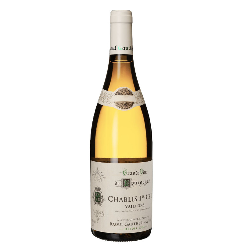 Chablis 1er Cru Vaillons 2023 Domaine Raoul Gautherin 75 cl 36,00 € Domaine Raoul Gautherin chez Millésimes à la Carte