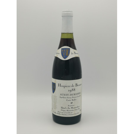 Auxey Duresses (1er Cru) Cuvée Boillot 1988 Hospices de Beaune 75 cl 135,00 € 1988 chez Millésimes à la Carte