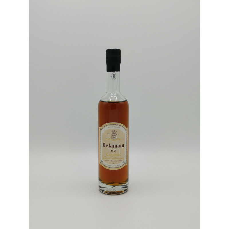 Cognac Grande Champagne 1968 Delamain 20 cl 150,00 € 1968 chez Millésimes à la Carte