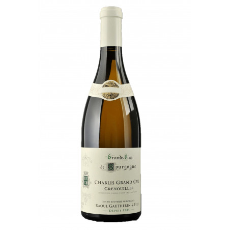 Chablis Grand Cru Grenouille 2022 Domaine Raoul Gautherin 75 cl 105,00 € Chablis chez Millésimes à la Carte