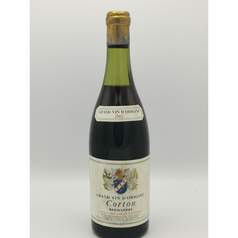 Corton Bressandes Grand Cru 1963 Hippolyte Thevenot 75 cl 245,00 € 1963 chez Millésimes à la Carte