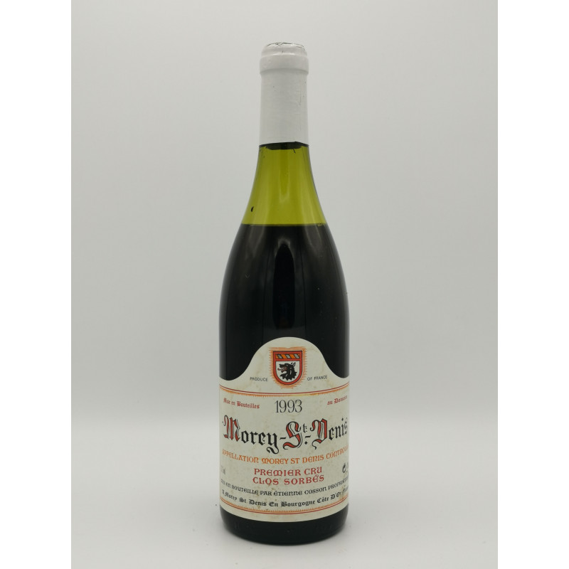 Morey Saint Denis 1er Cru Clos Sorbes 1993 Clos des Lambrays Etienne Cosson 75 cl 149,00 € 1993 chez Millésimes à la Carte