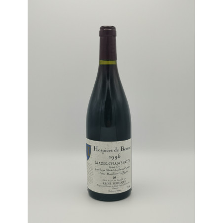 Mazis Chambertin Grand Cru Cuvée Madeleine Collignon 1996 Hospices de Beaune 75 cl 655,00 € Les vins rouges chez Millésimes à...