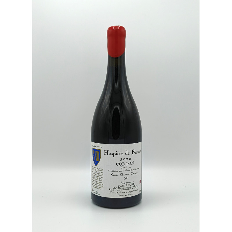 Corton Grand Cru Cuvée Charlotte Dumay 2020 Hospices de Beaune 75 cl 249,00 € Corton Grand Cru Cuvée Charlotte Dumay chez Mil...