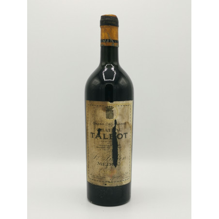 Château Talbot 1926 Saint Julien 4ème Grand Cru Classé 75 cl 495,00 € 1926 chez Millésimes à la Carte