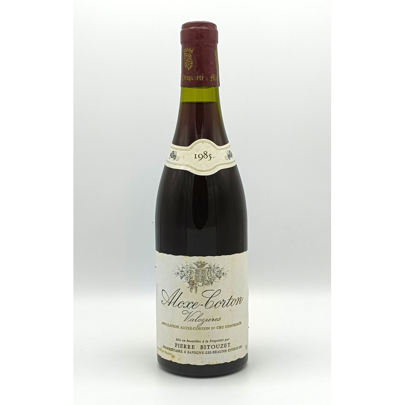 Aloxe Corton Les Valoizières 1985 Pierre Bitouzet 75 cl 129,00 € 1985 chez Millésimes à la Carte