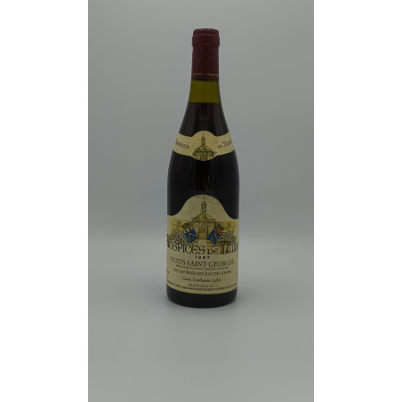 Nuits Saint Georges Les Lavières Les Bas de Combe Cuvée Guillaume Labye 1987 Hospices de Nuits 75 cl 125,00 € 1987 chez Millé...