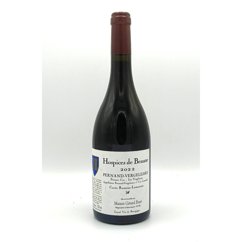 Pernand Vergelesses 1er Cru Les Vergelesses Cuvée Rameau Lamarosse 2022 Hospices de Beaune 75 cl 99,00 € 2022 chez Millésimes...