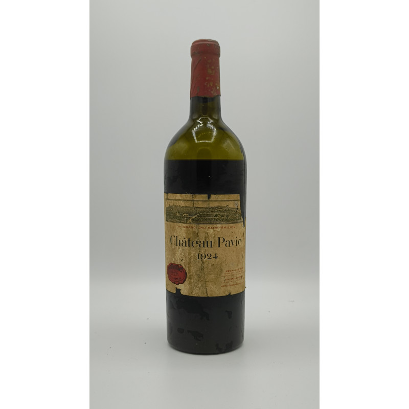 Château Pavie Cru Classé 1924 Saint Emilion 75 cl 759,00 € 1924 chez Millésimes à la Carte