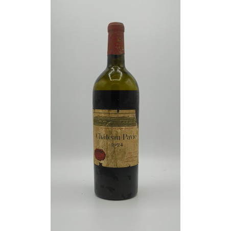 Château Pavie Cru Classé 1924 Saint Emilion 75 cl 759,00 € 1924 chez Millésimes à la Carte