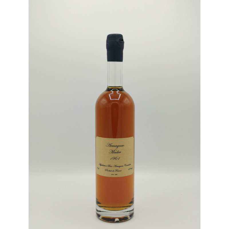 Armagnac 1961 Domaine de Mader 70 cl 599,00 € 1961 chez Millésimes à la Carte