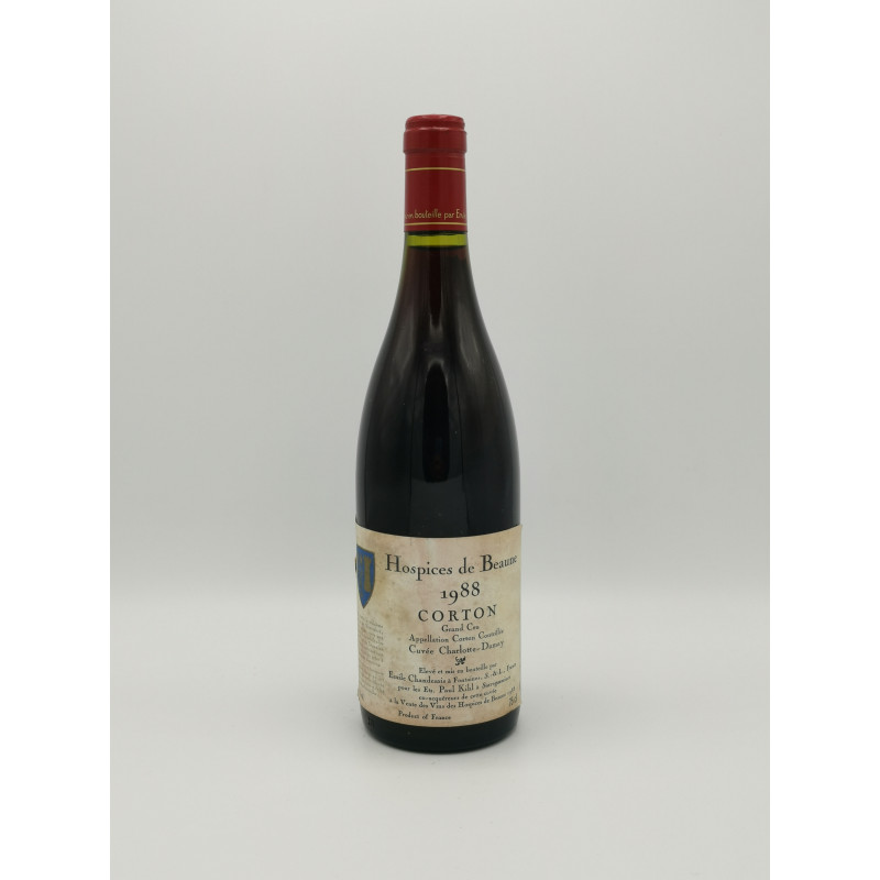 Corton Grand Cru Cuvée Charlotte Dumay 1988 Hospices De Beaune 295,00 € 1988 chez Millésimes à la Carte Corton Grand Cru Cuvée Charlotte Dumay 1988 Hospices De Beaune 295,00 € 1988 chez Millésimes à la Carte