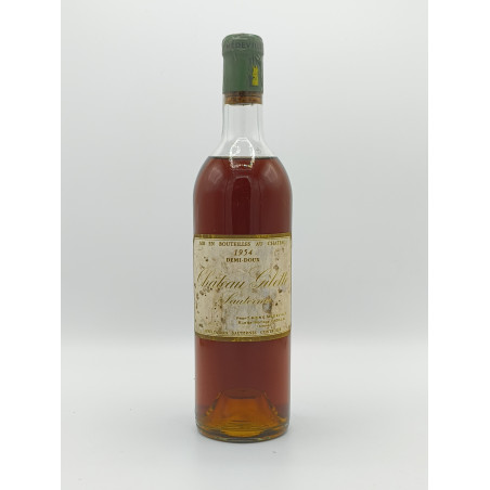 Château Gilette 1954 Sauternes Demi Doux 75 cl 325,00 € 1954 chez Millésimes à la Carte