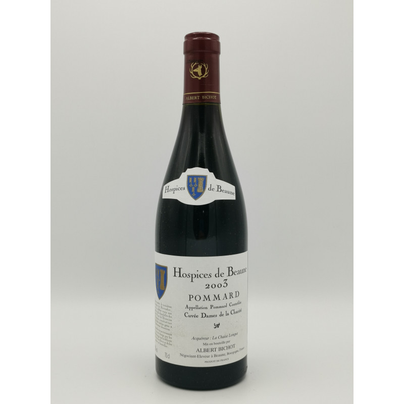 Pommard 1er Cru Cuvée Dames de la Charité 2003 Hospices de Beaune 75 cl 139,00 € 2003 chez Millésimes à la Carte