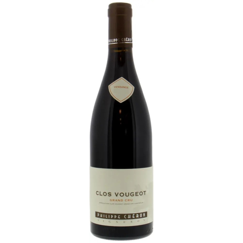 Clos Vougeot Grand Cru 2021 Domaine Philippe Chéron 75 cl 235,00 € Côte de Nuits chez Millésimes à la Carte