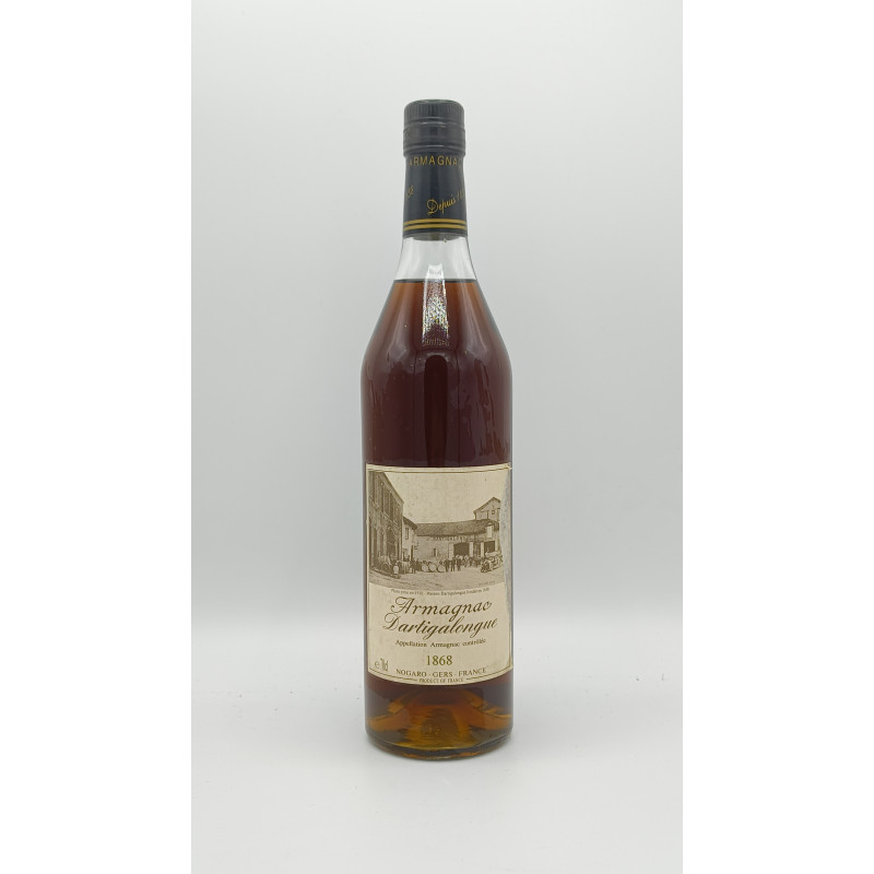Armagnac 1868 Dartigalongue 70 cl 1,250.00 1868 chez Millésimes à la Carte Armagnac 1868 Dartigalongue 70 cl 1,250.00 1868 chez Millésimes à la Carte