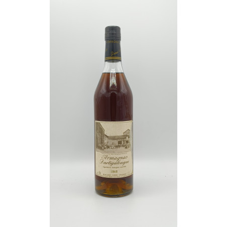 Armagnac 1868 Dartigalongue 70 cl 1,250.00 1868 chez Millésimes à la Carte