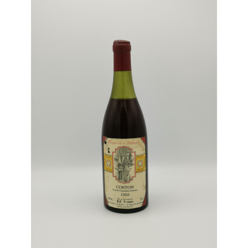 Corton Grand Cru Cuvée Charlotte Dumay 1950 Hospices de Beaune 75 cl 779,00 € 1950 chez Millésimes à la Carte