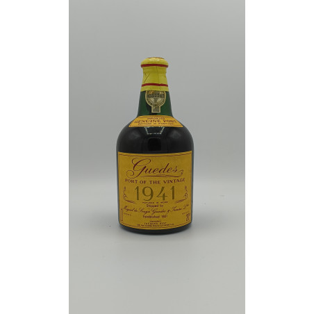 Porto Vintage 1941 Guedes 75 cl 495,00 € 1941 chez Millésimes à la Carte
