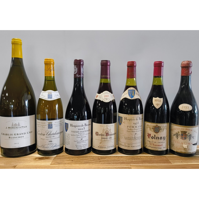 Dégustation 100 ans de grands vins de Bourgogne 109,00 € Accueil chez Millésimes à la Carte Dégustation 100 ans de grands vins de Bourgogne 109,00 € Accueil chez Millésimes à la Carte