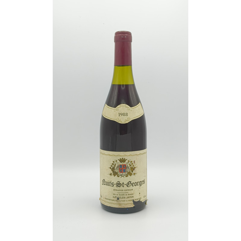 Nuits Saint Georges 1988 Domaine Haegelen Jayer 75cl 199,00 € 1988 chez Millésimes à la Carte Nuits Saint Georges 1988 Domaine Haegelen Jayer 75cl 199,00 € 1988 chez Millésimes à la Carte