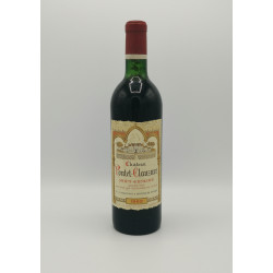 Château Pontet Clauzure 1962 Saint Emilion 75cl 179,00 € 1962 chez Millésimes à la Carte