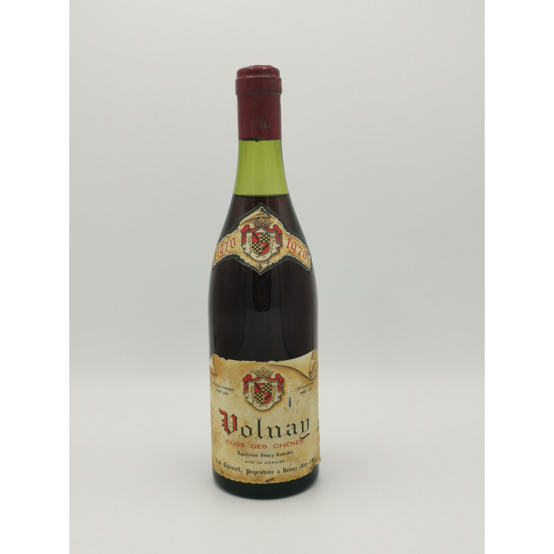 Volnay Clos des Chênes (1er cru) 1970 Domaine Jean Bitouzet 75 cl 179,00 € 1970 chez Millésimes à la Carte