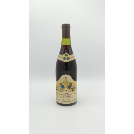 Nuits-Saint-Georges 1er cru Les Didiers Cuvée Fagon 1972 Hospices De Nuits 299,00 € 1972 chez Millésimes à la Carte