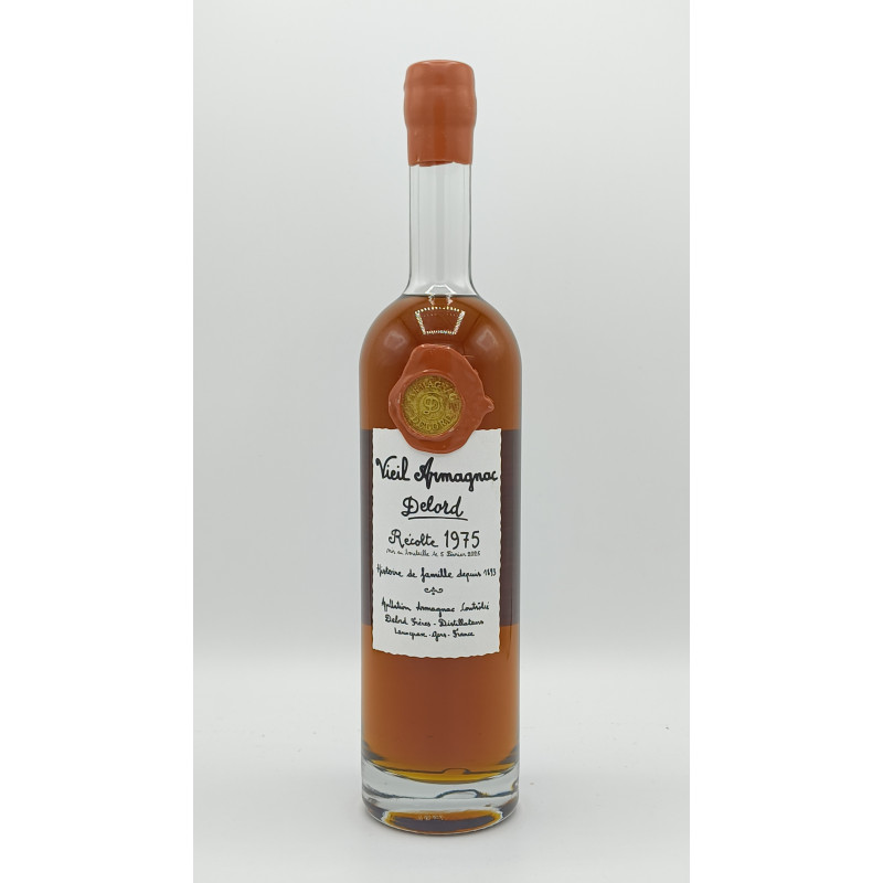 Vieil Armagnac 1975 Delord 70 cl 155,00 € 1975 chez Millésimes à la Carte