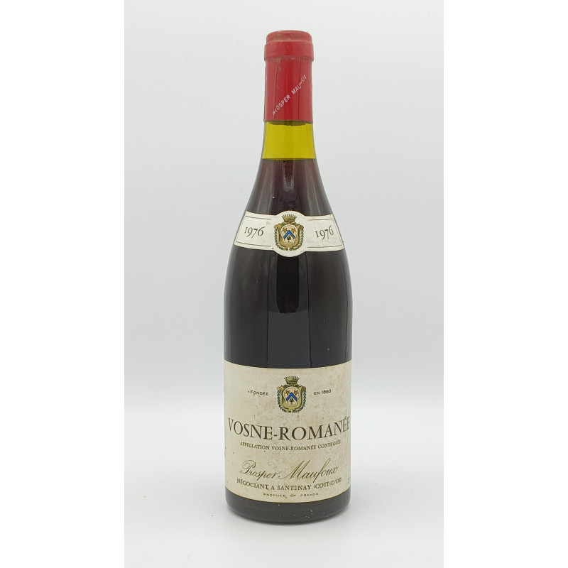 Vosne Romanée 1976 Prosper Maufoux 75 cl 155,00 € 1976 chez Millésimes à la Carte